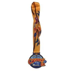 Run Disney Castaway Cay 5k plastic medal from 2016